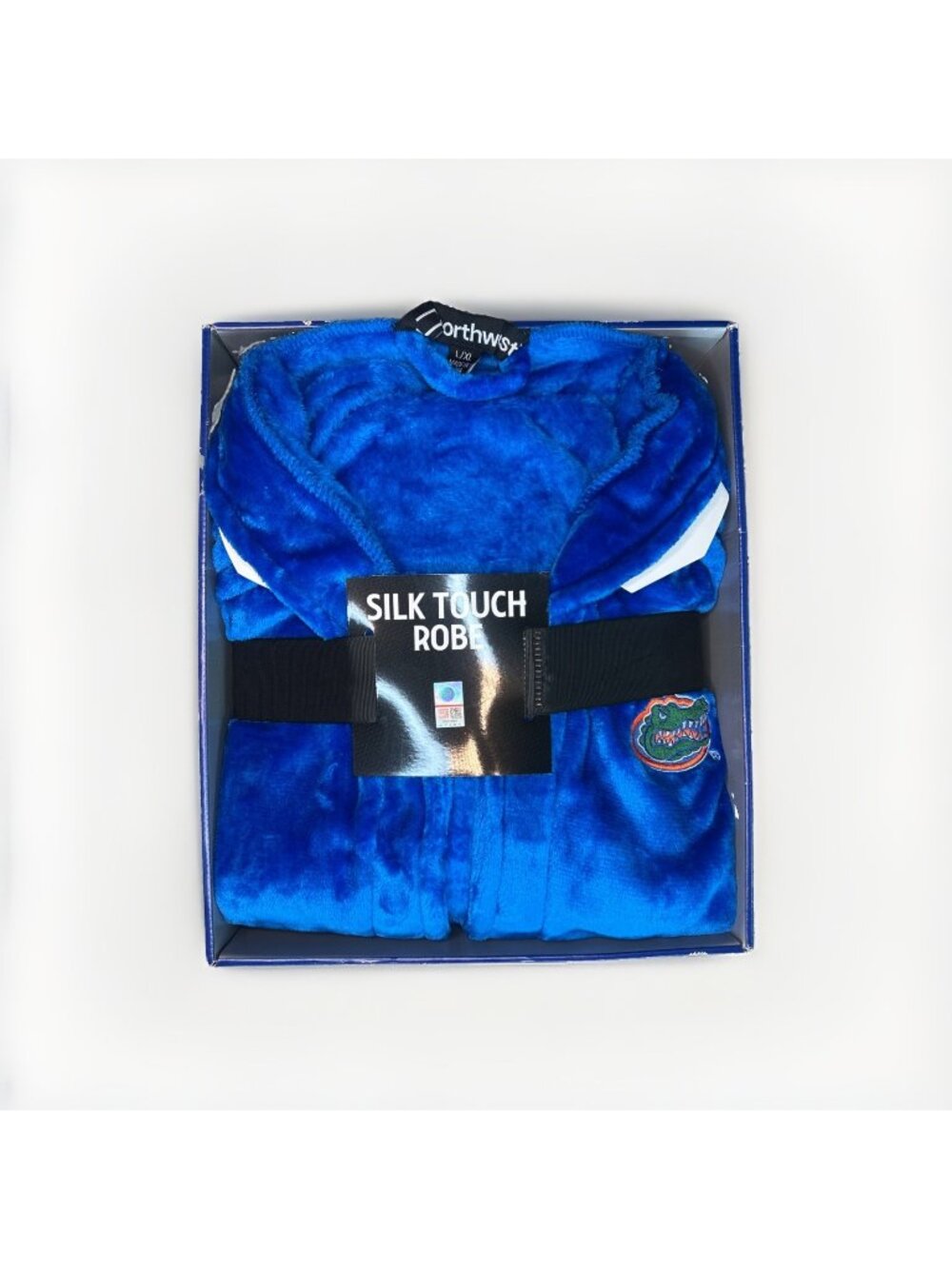 Florida Gators Northwest Blue Silk Touch Bath Robe Mens Sz L/XL NWT University